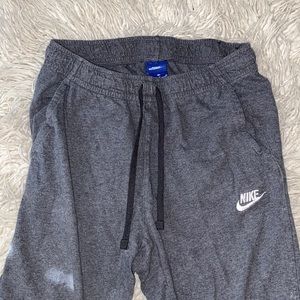 nike grey sweatpants